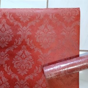 Wallpaper Red Damask